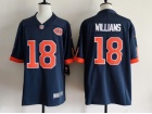 Chicago Bears #18 Caleb Williams Navy Rivalry Limited Jersey