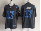 Indianapolis Colts #17 Daniel Jones Black Rivalry Limited Jersey