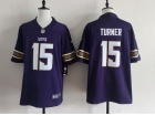 Minnesota Vikings #15 Dallas Turner Purple Rivalry Limited Jersey