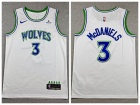Minnesota Timberwolves #3 Jaden McDaniels 2026 Black Swingman Jersey