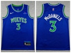 Minnesota Timberwolves #3 Jaden McDaniels 2026 Black Swingman Jersey