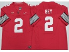Ohio State Buckeyes #2 Legend Bey 2026 Red F.U.S.E Limited Jersey