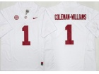 Alabama Crimson Tide #1 Ryan Coleman-Williams White F.U.S.E Limited Jersey