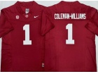 Alabama Crimson Tide #1 Ryan Coleman-Williams Red F.U.S.E Limited Jersey