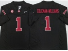 Alabama Crimson Tide #1 Ryan Coleman-Williams Black F.U.S.E Limited Jersey