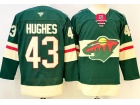 Fanatics Minnesota Wild #43 Quinn Hughes Green Jersey