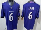 Baltimore Ravens #6 Ja'Kobi Lane 2026 Purple Limited Jersey
