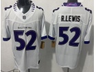 Baltimore Ravens #52 R.Lewis 2026 White Limited Jersey