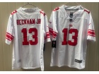 New York Giants #13 Odell Beckham Jr White Vapor Limited Jersey