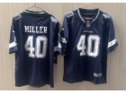 Dallas Cowboys #40 Von Miller Navy Vapor Limited Jersey